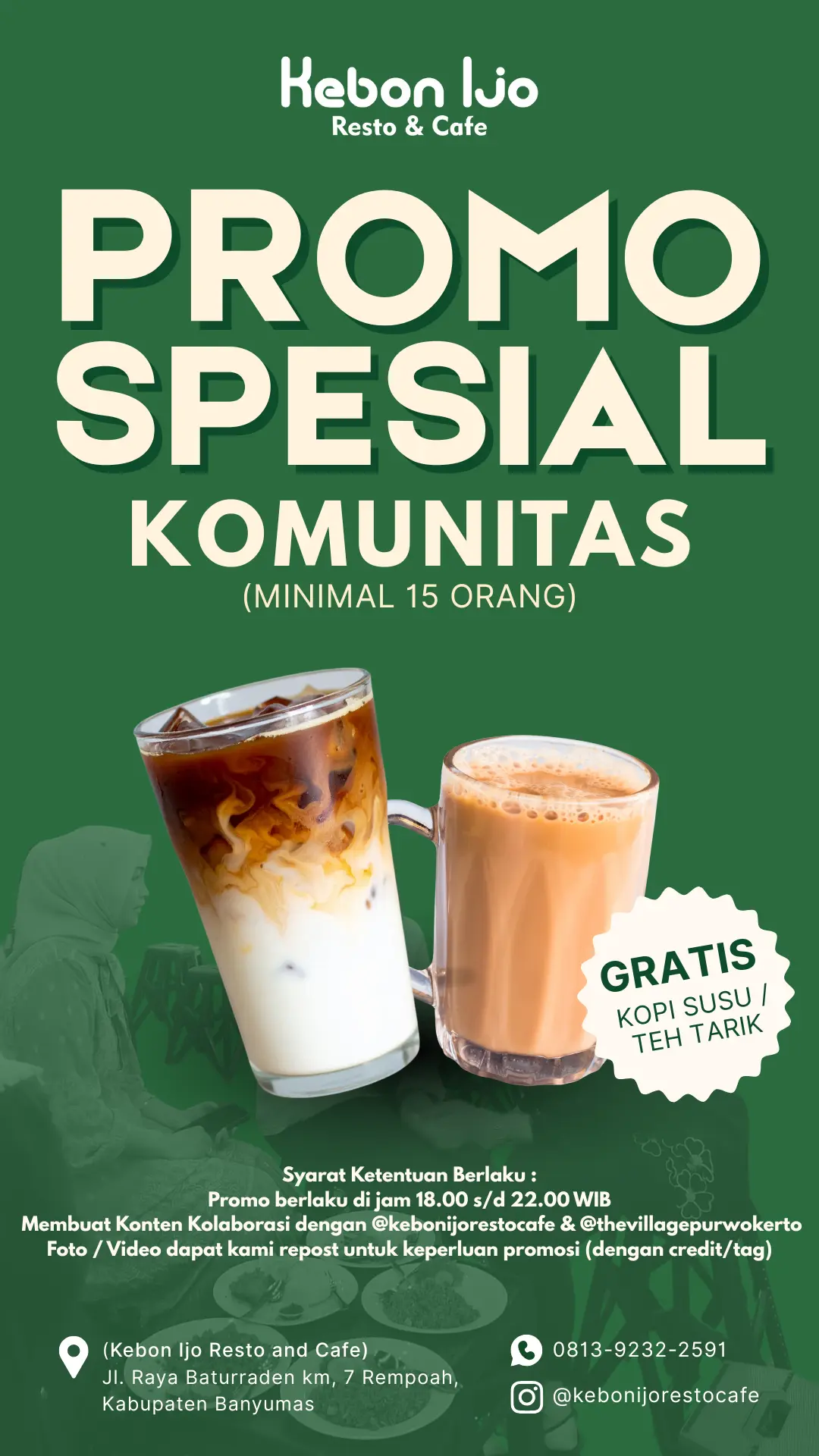 Promo Spesial Komunitas